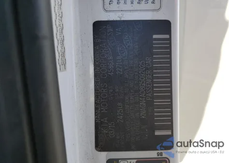 2016 Kia Optima Hybrid z USA, uszkodzony, nr VIN KNAGN4AD8G5092025